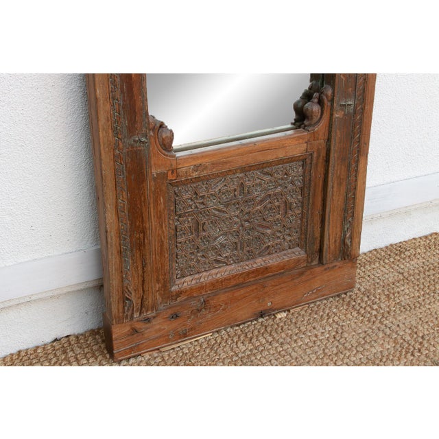 Antique Architectural Mughal Arch Mirror For Sale - Image 10 of 10