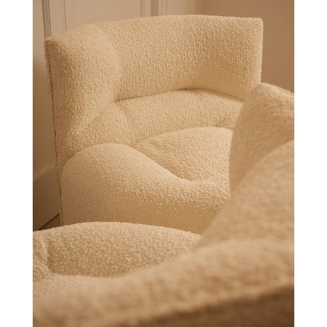 Armchairs bernard govin - france 1980s pair of "octa" armchairs designed for the mobilier national. These armchairs are...
