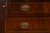 Wood Imperial Furniture Federal Inlaid Mahogany Secretary Desk With Bookcase Hutch, Circa 1940s For Sale - Image 7 of 17