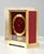 1970s Red Atmos Clock from Jaeger Lecoultre, 1973 For Sale - Image 5 of 12