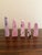 Pink Neoclassical Grand Tour Solid Marble Pink and Cream Obelisks, Set of 5 For Sale - Image 8 of 10