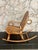 Vintage Thonet-Style Bentwood & Cane Children's Rocking Chair 26"H x 13"W Arm Height: 14"H Seat Height: 10"H Cane is in...