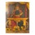 Vintage Original Painting on Canvas of “Le Chariot” For Sale