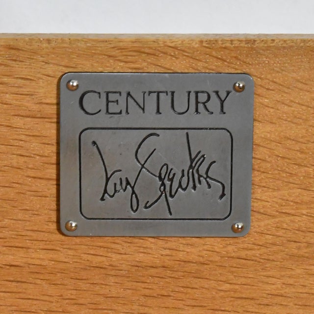 Jay Spectre 7 Drawer Oak Dresser by Century For Sale - Image 10 of 10