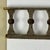 White Architectural Salvaged Wooden Balustrade Railing With Original White & Red Knots Paint For Sale - Image 8 of 11