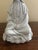 Mid 20th Century Blanc De Chine Porcelain Seated Kwan Yin Figure For Sale In South Bend - Image 6 of 11