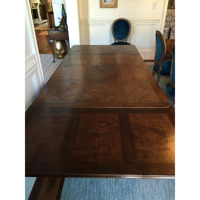 Antique French Louis XV Walnut Dining Table | Chairish