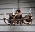 1930's Faux Ram Horns Chandelier For Sale - Image 4 of 11