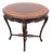 French Early 1900s Hand Carved Inlay Side End Center Table 6668 For Sale