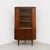 Mid-Century Modern Mid Century Modern Teak Corner China or Liquor Cabinet, Made in Denmark. C. 1960's For Sale - Image 3 of 14