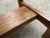 A rare and fabulous primitive table in reclaimed chestnut [extinct by blight] Americana at its best. Richly tooled ,...
