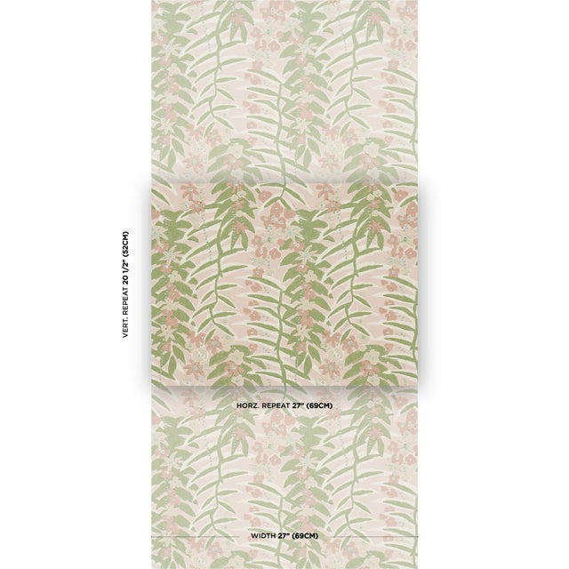 Ashbee Botanical is an airy allover floral wallpaper with wonderful movement and a loose, stylized aesthetic. Use this...