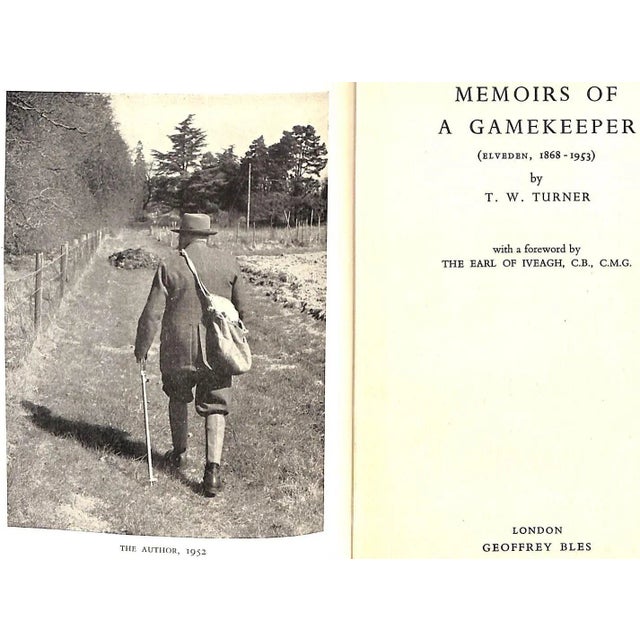 Traditional "Memoirs of a Gamekeeper (Elveden, 1868-1953)" 1954 Turner, t.w. For Sale - Image 3 of 13
