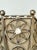 Paul Ferrante Vintage Art Deco Style Sconce, Iron and Silver Gilt Wall Light For Sale In Los Angeles - Image 6 of 11
