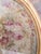 18th or 19th Century French Floral Oil Painting With Roses in Oval Frame For Sale - Image 9 of 12