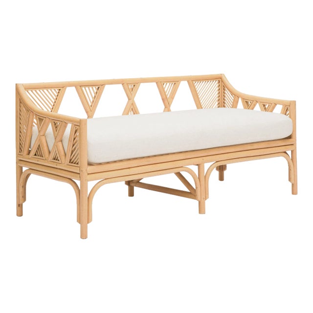 Jayla Natural Rattan Bench For Sale