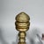 Traditional Antique Federal Style Brass and Iron Fireplace Set—Five Pieces For Sale - Image 3 of 14