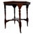 2000 - 2009 Vintage Octagonal Side Table in Mahogany For Sale - Image 5 of 7