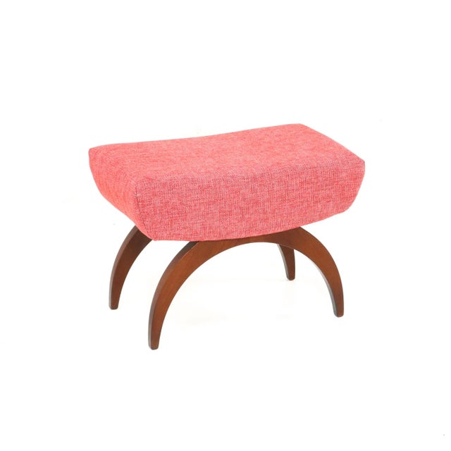 Mid-Century Modern Walnut Stool by A. A. Patijn for Zijlstra, 1950s For Sale - Image 11 of 11