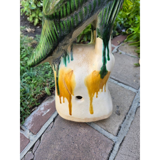 1960s 1960s Large Vintage Parrot Finials, Pair For Sale - Image 5 of 6