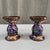 Pair of Vintage Chinese Cloisonné Enamel Candlesticks - 985g For Sale - Image 9 of 9