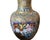 Brass Large Chinese Cloisonné Enamel on Brass Floor Vase – 39 For Sale - Image 8 of 10