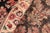 Textile Floral 1990's Pak-Persian Black/Ivory Wool Rug - 6'0'' X 8'11'' For Sale - Image 7 of 9