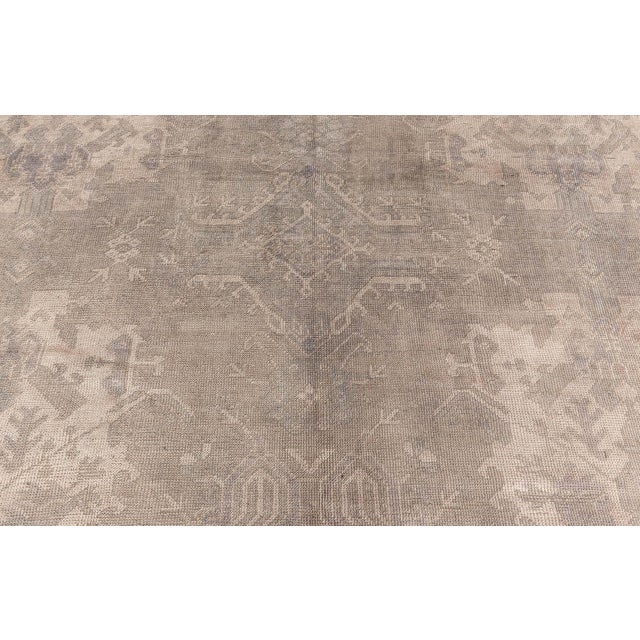 1920s 1920s Turkish Oushak Rug For Sale - Image 5 of 8