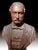 19th Century Busts, Set of 2 For Sale - Image 5 of 9