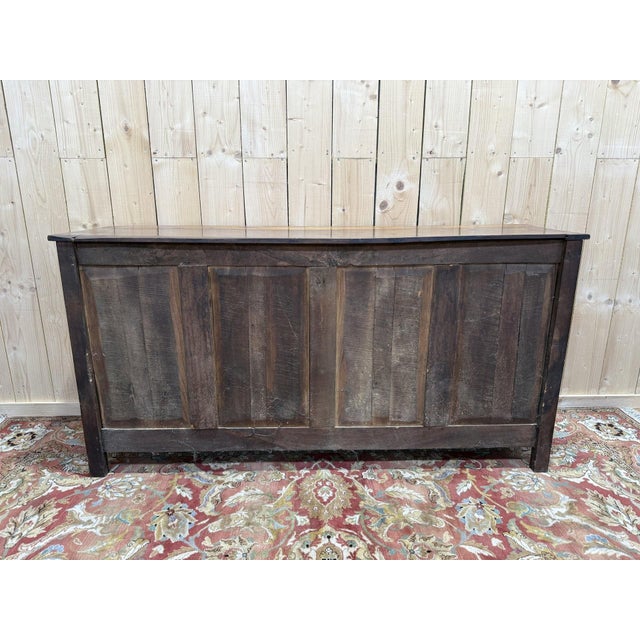 Wood Empire Sideboard in Walnut For Sale - Image 7 of 9