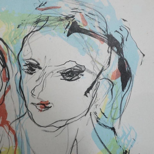 Ernesto Treccani, Mother and Child, 1970s, Lithograph For Sale - Image 6 of 10