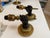 1930s 1930s Maison Charles French Brass Fist and Torch Wall Sconces - Set of 2 For Sale - Image 5 of 7