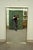 Vintage Mid Century Modern Paul McCobb Style Brass Tone Beveled Glass Mirror. Item features brass tone metal finish,...