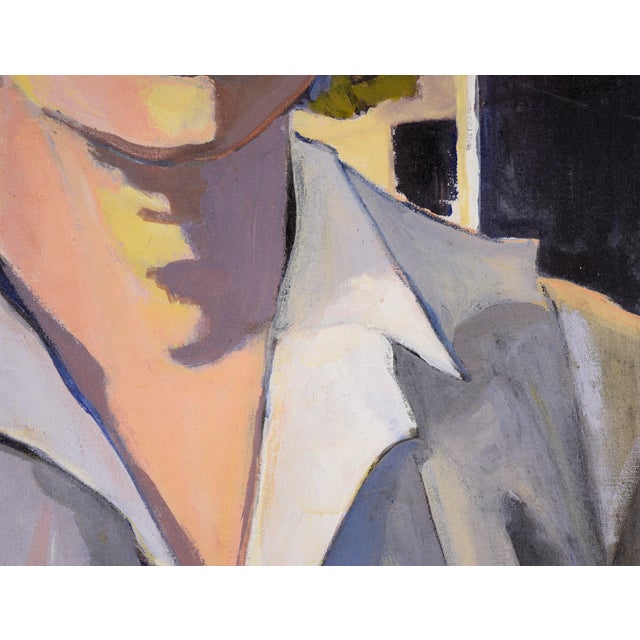 Woman in the Morning Sun - Large Scale Portrait in Oil on Canvas by Patricia Gren Hayes For Sale - Image 4 of 8