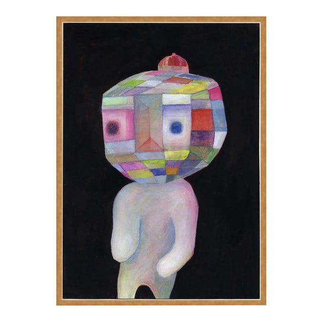 Jumble by Kentaro Minoura, Art Print in Gold Frame, Small For Sale