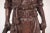 Brown Hand-Carved Wooden Sculpture of a Male Figure For Sale - Image 8 of 18
