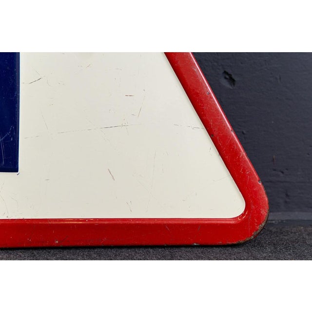 Street Sign in Sheet Metal from Vitracier/Neuhaus For Sale - Image 6 of 9