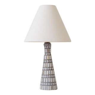 1960s French Ceramic and Tile Table Lamp For Sale