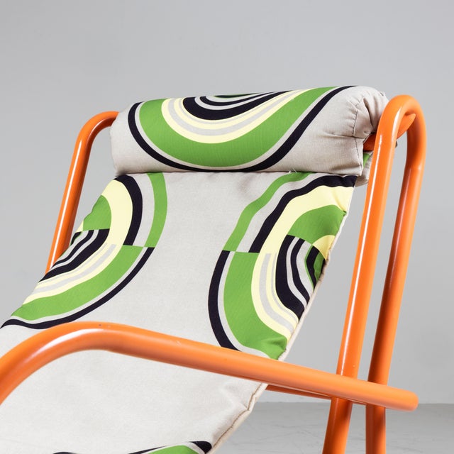 Set of Locus Solus Lounge Chair and Ottoman by Gae Aulenti for Poltronova, 1970s For Sale - Image 13 of 17