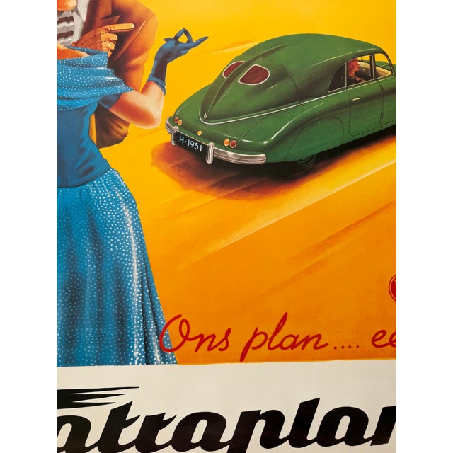 Jan Lavies (1902-2005), “Tatraplan” 1951, I.o.v Auto Palace S’ Gravenhage, Copyright Jan Lavies 1992, Printed in Holland. For Sale - Image 10 of 11