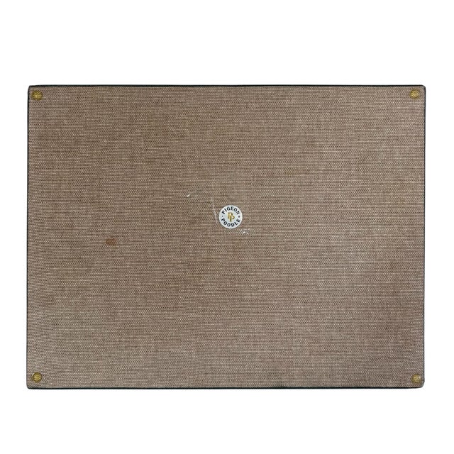 Pigeon & Poodle Hunter Green Leather Tray Set For Sale In Chicago - Image 6 of 10