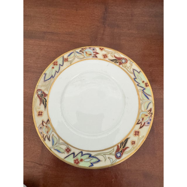 Early 20th Century Morimura Sauce Bowl With Stand and Ladle For Sale - Image 12 of 12