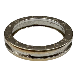 Designer Bvlgari Bzero1 One Band Ring 18kt White Gold Size 9