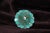 Round Blue Floral Brooch, France, 1940s For Sale - Image 9 of 9