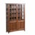 Mission Mission Oak 4 Door Display China Cabinet - Walnut - 49"w For Sale - Image 3 of 13