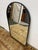 Contemporary Rejuvenation Arched Metal Framed Mirror, Burnished Brass For Sale - Image 3 of 12