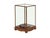 Vintage Glass Transparent Rectangular Shape Cover Display Case For Sale - Image 4 of 9
