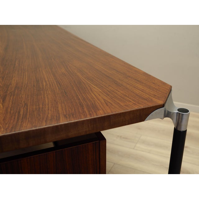 Italian Rosewood Desk by Ico & Luisa Parisi for Mim Roma, 1970s For Sale - Image 9 of 18