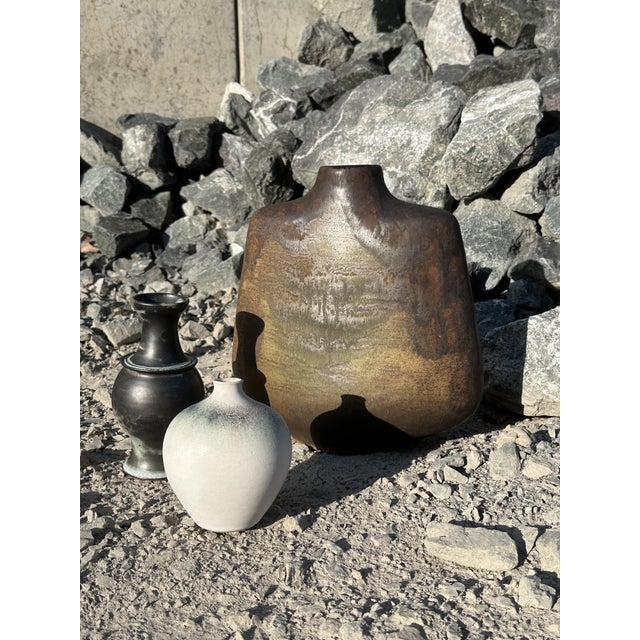 Mid-Century Ceramic Vase by Gerda Heuckeroth for Carstens Atelier, Tönnieshof Fredelsloh, Germany, 1960s For Sale - Image 11 of 18