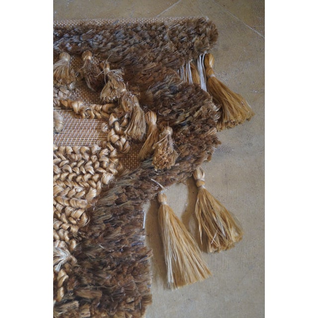 1970s Don Freedman Abstract Fiber Art Interlude Tapestry For Sale - Image 10 of 13